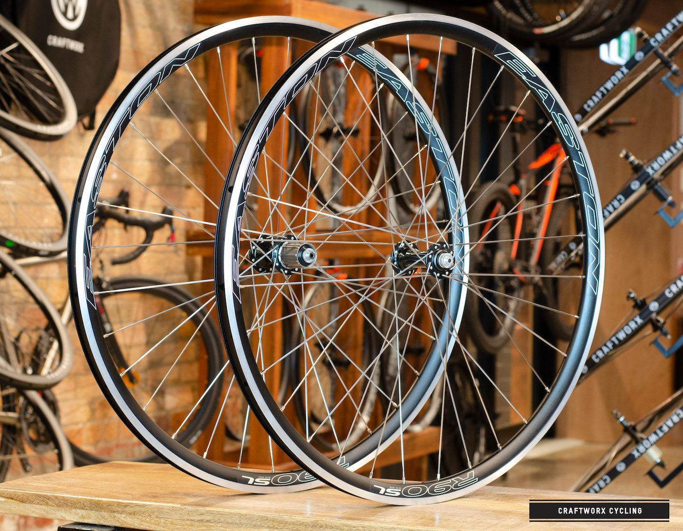 Craftworx Custom Wheel Build - Easton R90SL rims and Dura Ace Hubs –  Craftworx Wheels