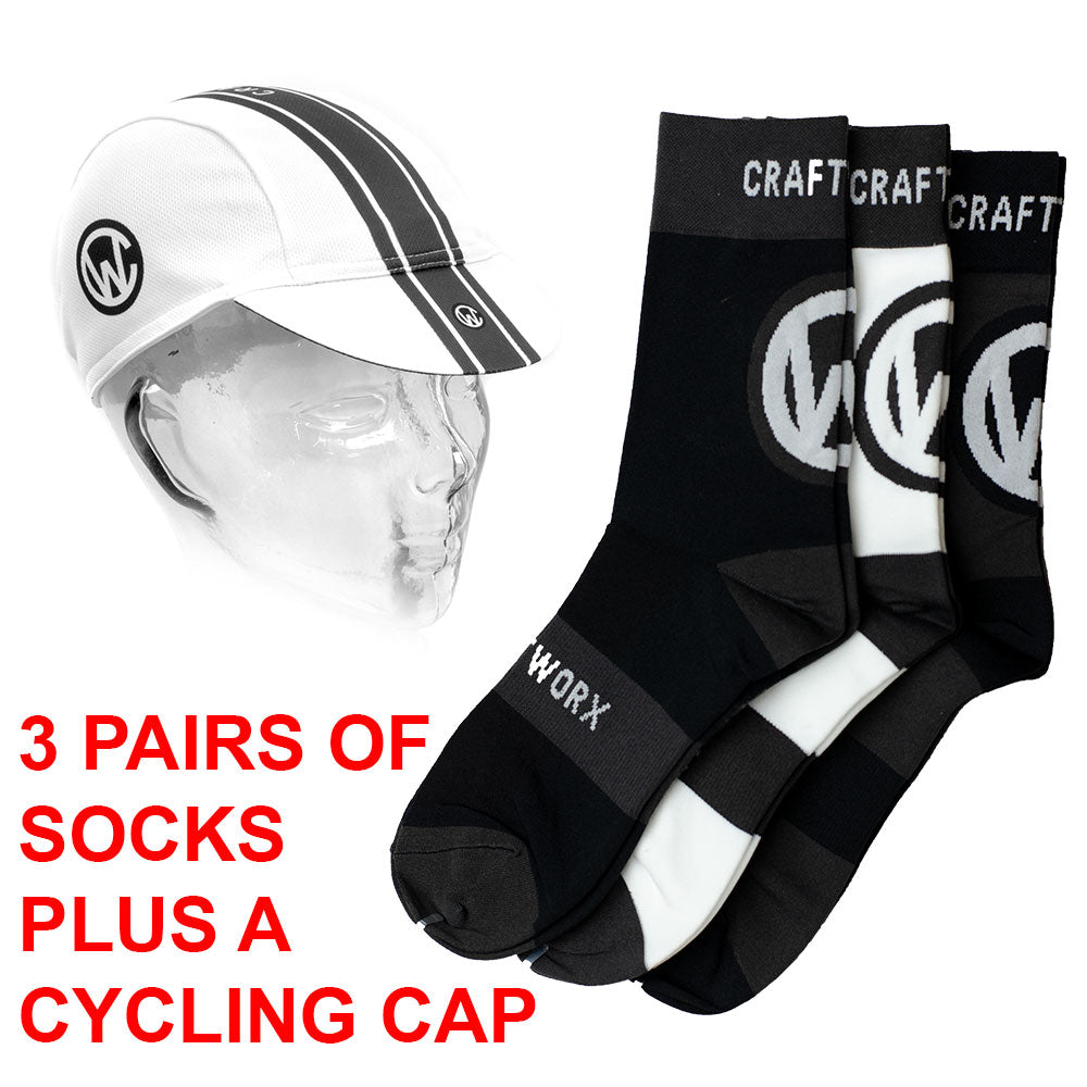 Cycling socks 3 pack sale