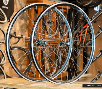 Craftworx Custom Wheel Building Shimano Dura Ace hubs Easton R90SL rims