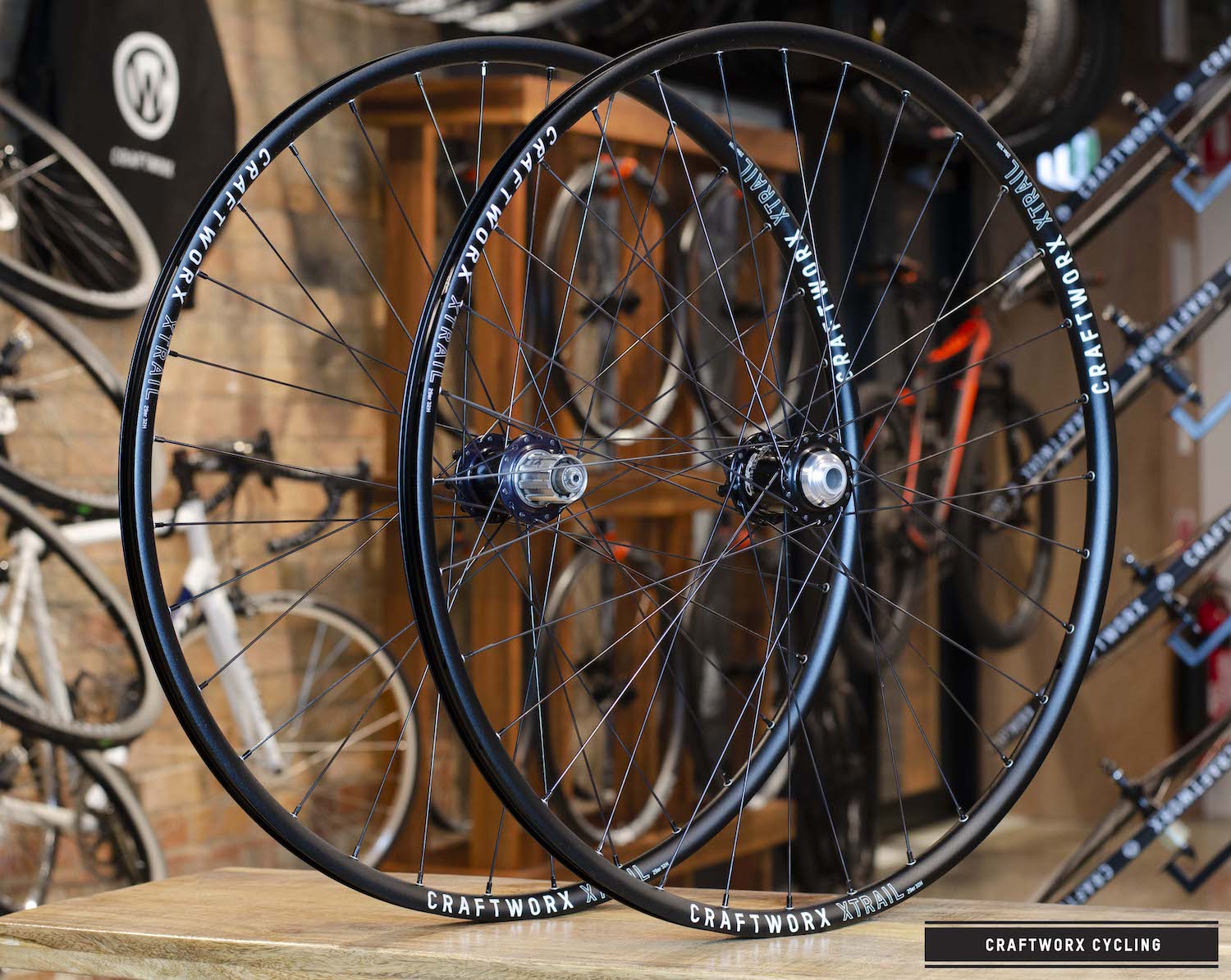 Craftworx Custom Wheel Build - Craftworx XTrail Rims with Chris King H ...