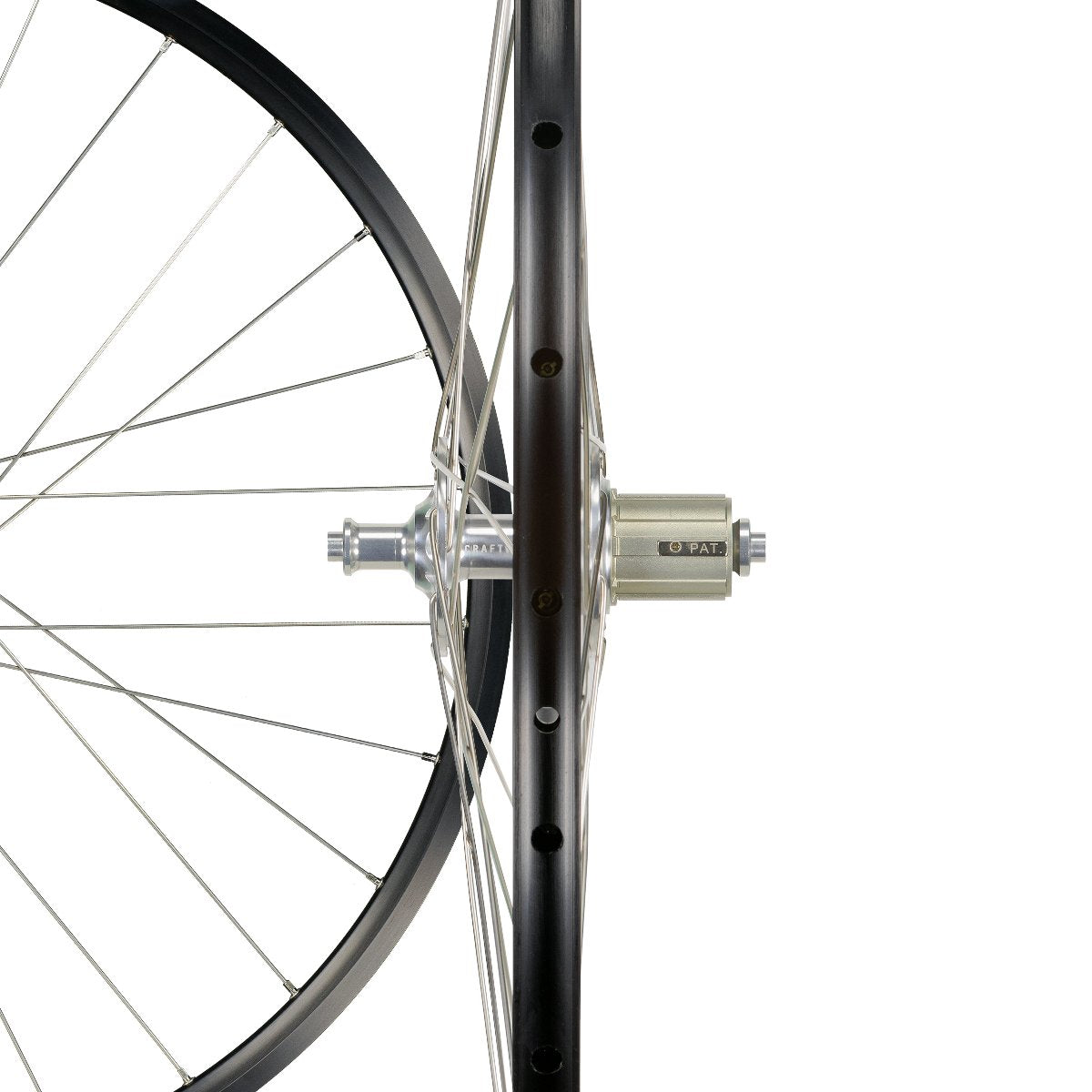 Craftworx Semi-Racer 700c Alloy Road Bike Wheels Black