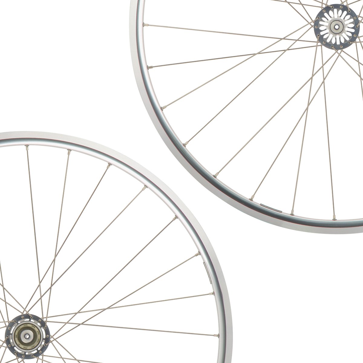 Craftworx Semi-Racer 700c Alloy Road Bike Wheels Silver