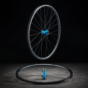 Craftworx Ultima SL3 Alloy Disc Brake Road Bike Wheelset Blue