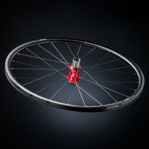 Craftworx Ultima SL3 Alloy Disc Brake Road Bike Wheelset Red
