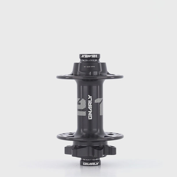 Video of Gnarly 102 Boost Front Mountain Bike Hub