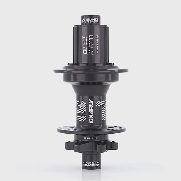 Video of Gnarly 102 Boost Rear Mountain Bike Hub with Shimano HG Freehub