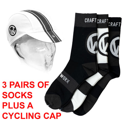 ICON Socks - 3 Pack + FREE Cap